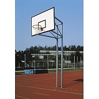 Basketball aluminum two-column plant
