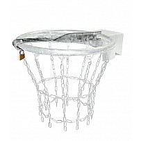 Basket assurance for basketball hoop