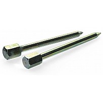 Ground anchor for starting blocks