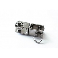 Swivel stainless steel cotter pin, light 14mm, 1800kg breaking load