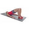 Training mat with sample exercises
