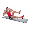 Training mat with sample exercises
