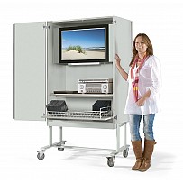 Two-door TV trolley FTV 120 B