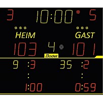 Bezel 8NT325, Bodet, incl. Scorepad control panel