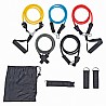 Training tube set, 5 resistance bands