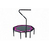 WORLD JUMPING home premium trampoline incl. Handle, seam tape in pink