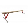 Exercise aluminum balance beam, 5 m long