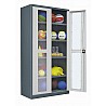Equipment cabinet type 7, acrylic glass swing doors