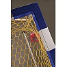 Handball goal net, hexagonal, yellow (pair)