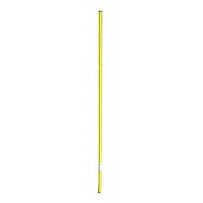 Slalom pole with flexible joint