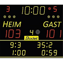 Bezel 8T215, Bodet, incl. Scorepad control panel