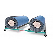 BENZ rolling mats transport cart 3-fold