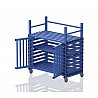 Plastic Trolley with additional surface 126x69x137 cm