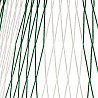 Knotless football goal net goal depth 80/150 cm two-coloured