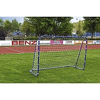Football goal with net