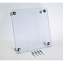 Ball protection for round wall clocks