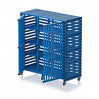 Plastic box 12 compartments, 176x76x192 cm