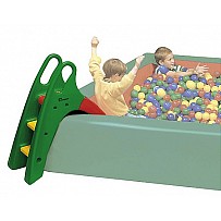 Foam stair slide for ball bath