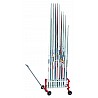 Javelin rack on wheels                      