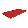Cover for gym mats red with Velcro