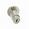 Crimped cabinet lock standard