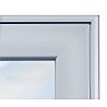 Aluminum showcase with single door 80 x 110 x 3.5 cm