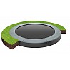 ORBIT FLAT Familientrampolin, rund  Ø 366 cm