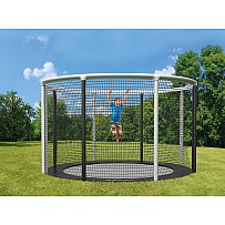 Trampoline GALLUS FLAT PLUS, round