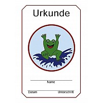 certificate frog