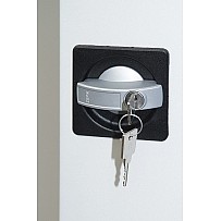 Key especially for sports equipment cabinet