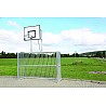 Aluminum Superbolztor with basketball board attachment, 3 x 2 m
