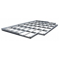 High jump aluminum slatted frame