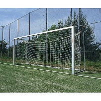 Football goal, corner welded, goal depth 1.25m
