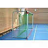 Football goal, corner welded, goal depth 1.25m