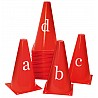 Letter cone set a-z