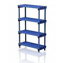 Detached plastic shelves 100x40x153 