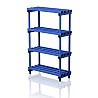 Detached plastic shelves 100x40x153 