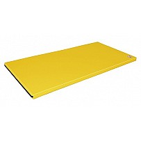 Yellow anti-slip cover for gymnastics mats