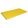 Yellow anti-slip cover for gymnastics mats