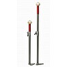 Pedalo® telescopic supports (pair)
