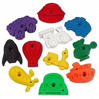 Children's climbing handles set vehicles