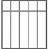 Wardrobe, with base, 5 compartments