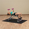 Homefitness weight bench, adjustable
