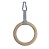 Strap & carabiner for gymnastic rings