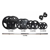 Advanced barbell set 44,5 kg, 30 mm XL
