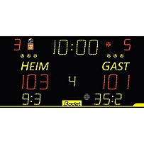 Bezel 8T120, Bodet, incl. Scorepad control panel