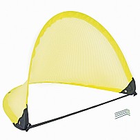 Foldable goal, color yellow