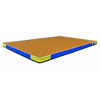 Tec Landing mat yellow 15cm & Velcro Velcro