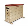 Vaulting box 5-piece with recesses Multiplex