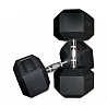 Hexagonal dumbbell set